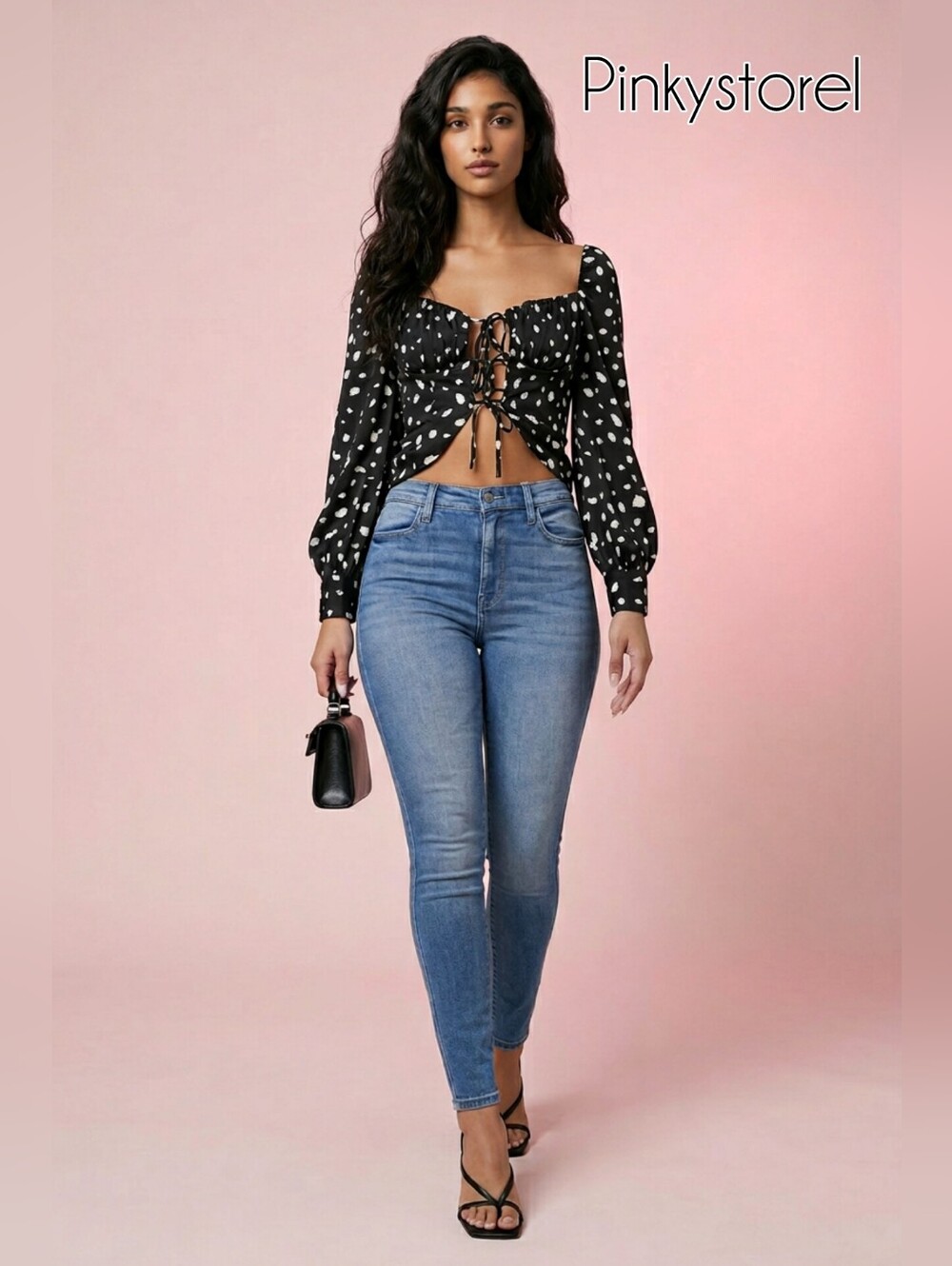 Black Crop Top